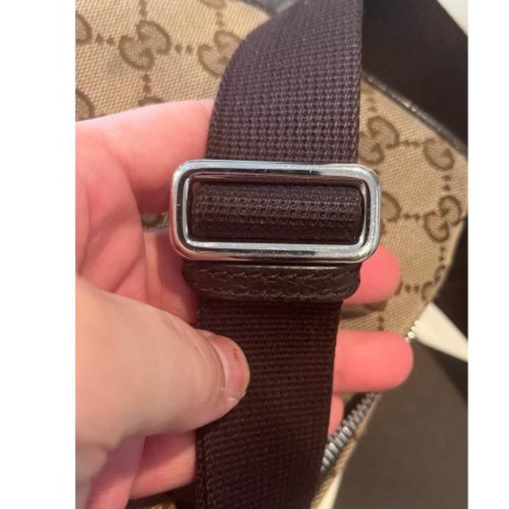 AUTHENTIC GUCCI SHERRY WEB FANNY WAIST BAG - Picture 12 of 15